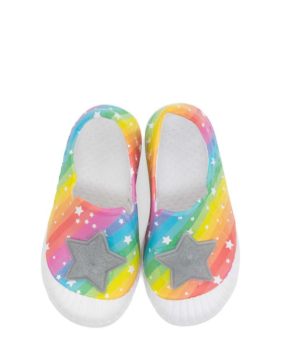 Kids Parker Star Slip On - Multi Sandals by Western Chief Kids' – Don't Panic Shoes