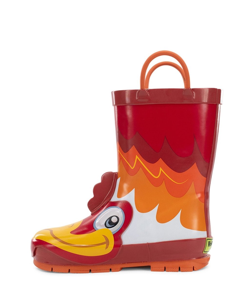 Kids Ritz Rooster Rain Boot - Red Rain Boots by Western Chief Kids' Sale – Don't Panic Shoes