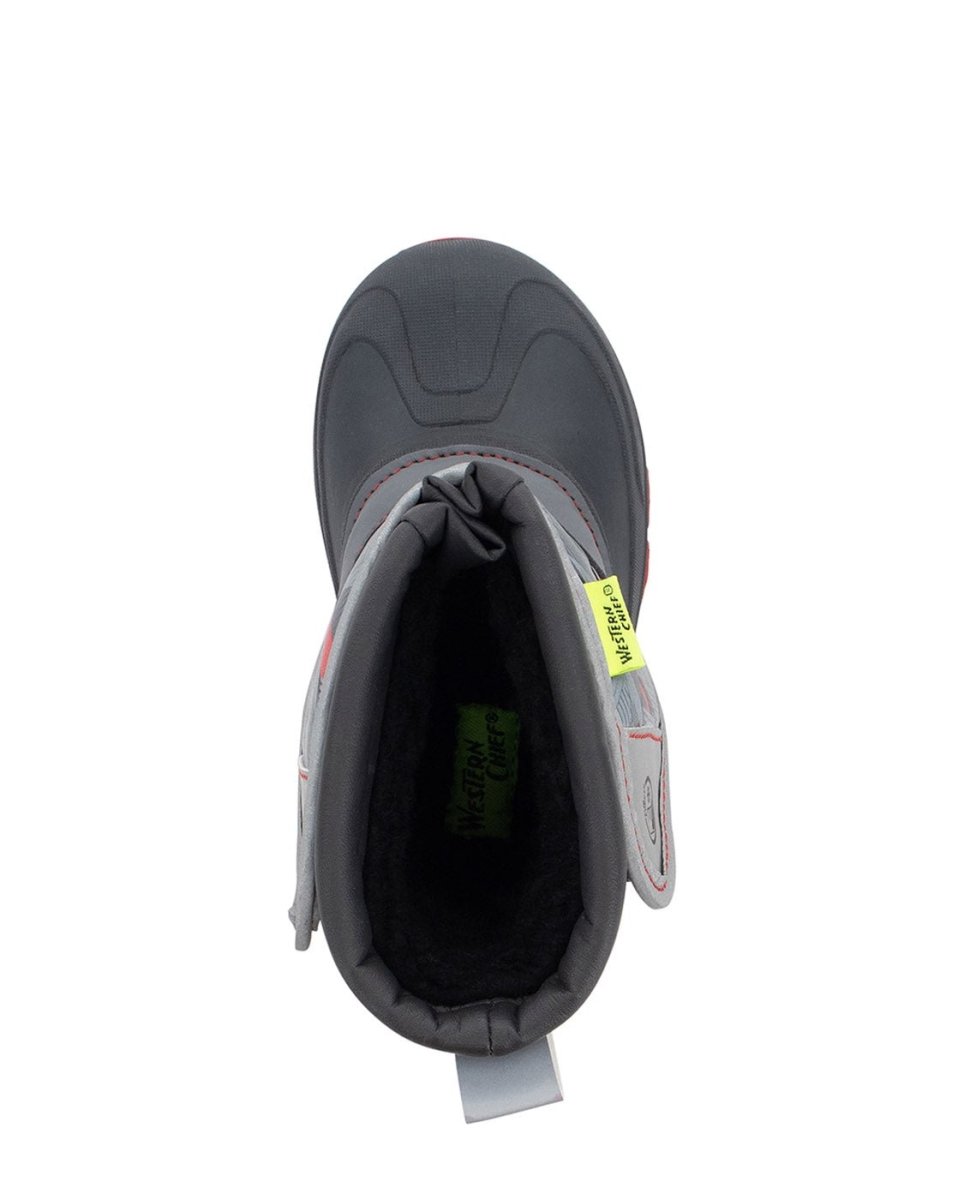 Kids Selah Faux Fur Cold Weather Boot - Charcoal Snow Boots by Western Chief Kids' – Don't Panic Shoes