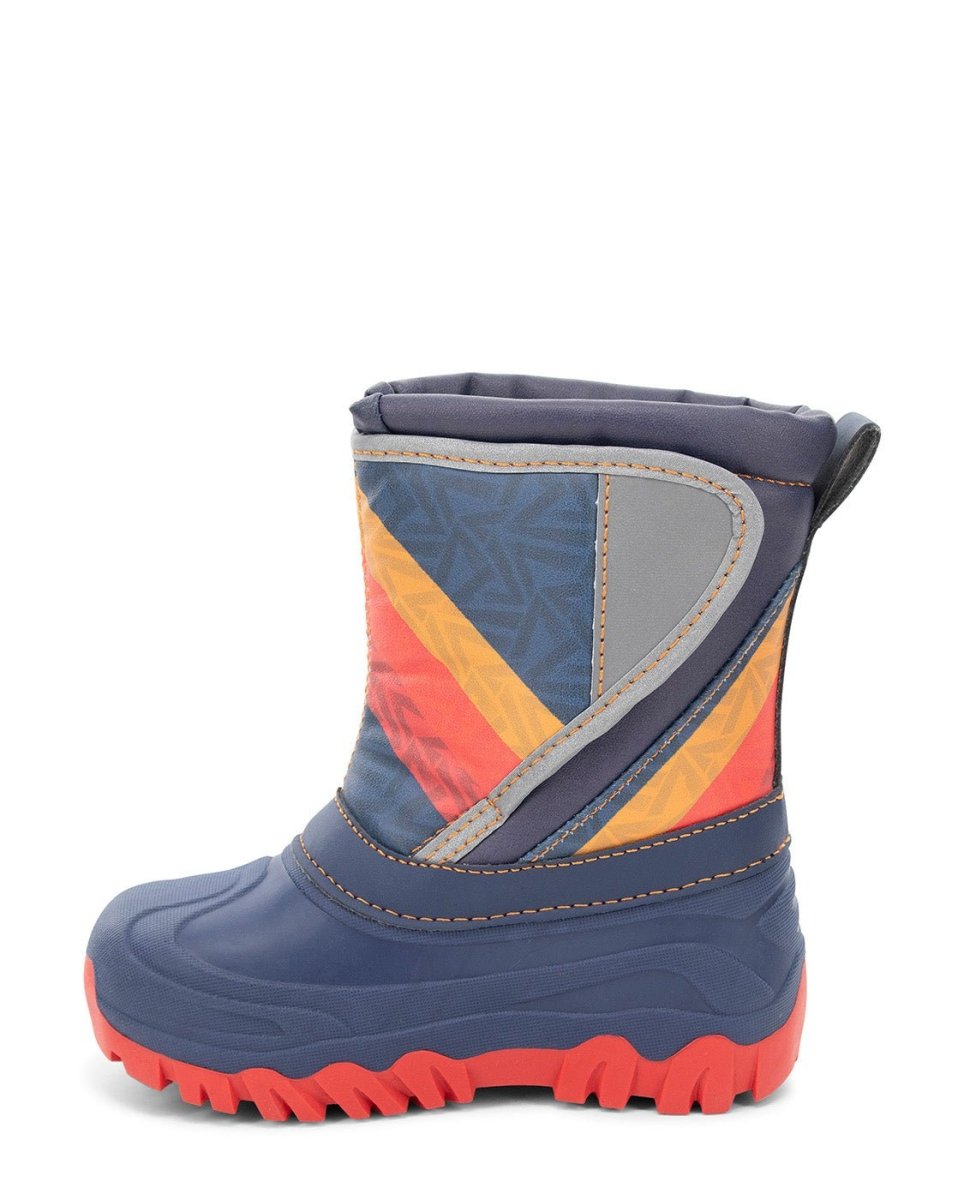 Kids Selah Faux Fur Cold Weather Boot - Navy Snow Boots by Western Chief Kids' – Don't Panic Shoes