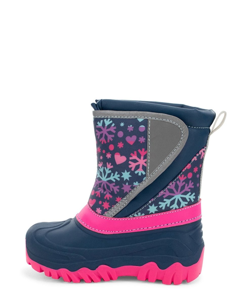 Kids Selah Faux Fur Cold Weather Boot - Navy Snow Boots by Western Chief Kids' – Don't Panic Shoes