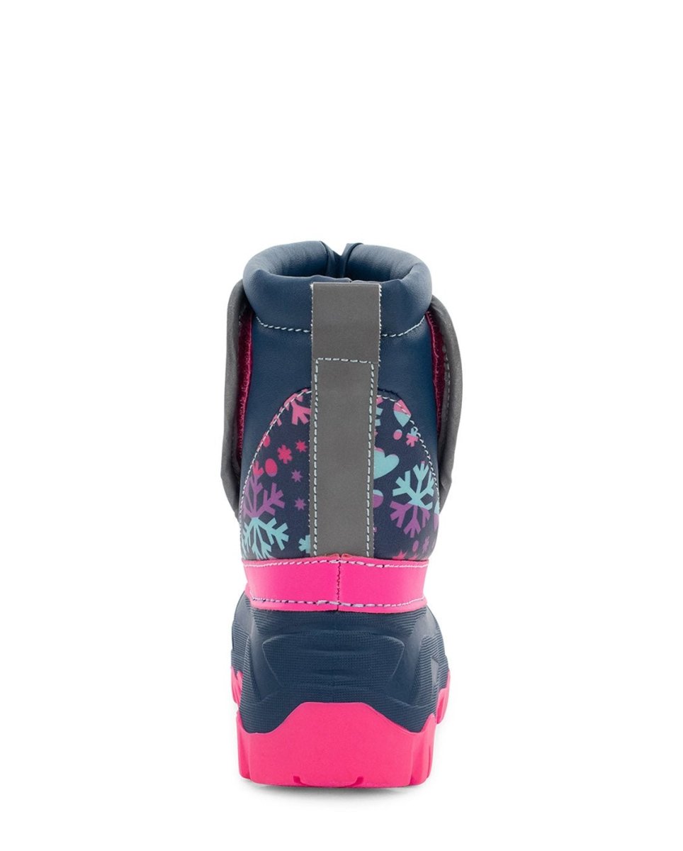 Kids Selah Faux Fur Cold Weather Boot - Navy Snow Boots by Western Chief Kids' – Don't Panic Shoes