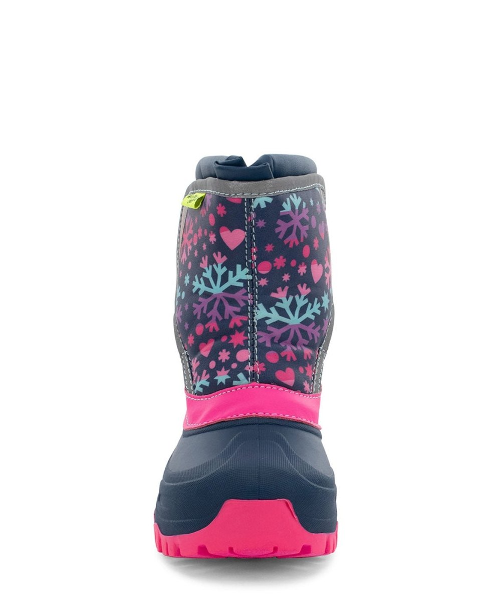 Kids Selah Faux Fur Cold Weather Boot - Navy Snow Boots by Western Chief Kids' – Don't Panic Shoes