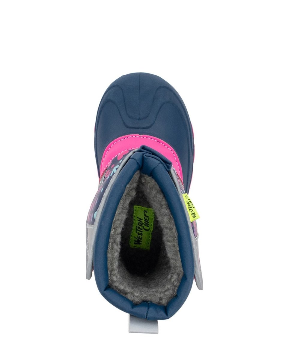 Kids Selah Faux Fur Cold Weather Boot - Navy Snow Boots by Western Chief Kids' – Don't Panic Shoes