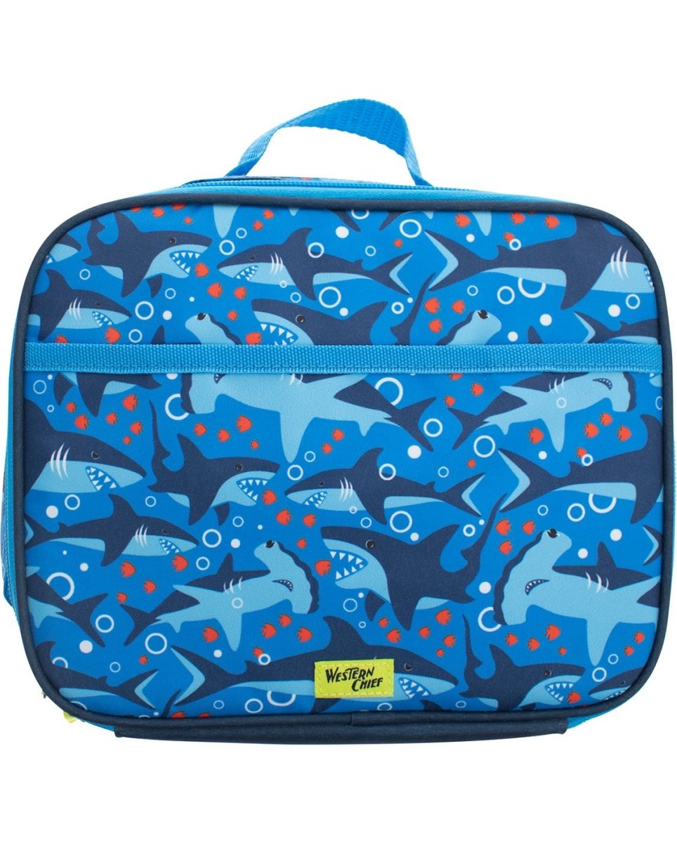 Kids Shark Chase Backpack - Navy Backpacks by Western Chief Kids' – Don't Panic Shoes