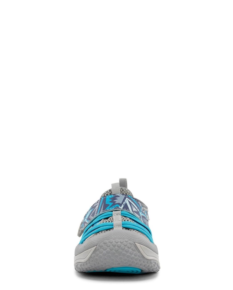 Kids Shore Runner Sandal - Gray Sandals by Western Chief Kids' – Don't Panic Shoes