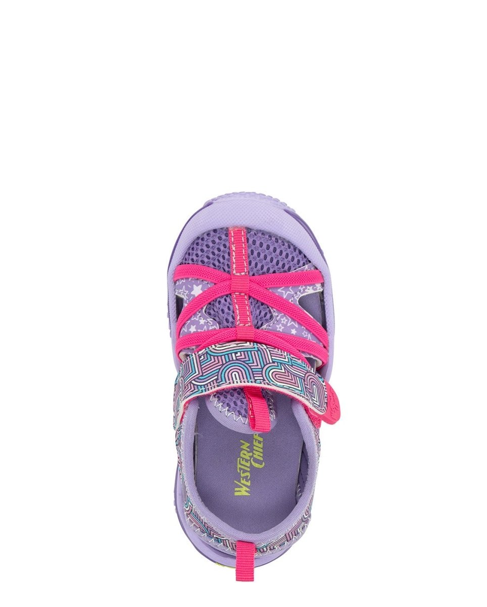 Kids Shore Runner Sandal - Purple Sandals by Western Chief Kids' – Don't Panic Shoes
