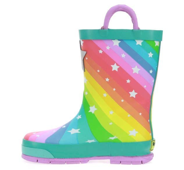 Kids Superstar Rain Boot - Teal Rain Boots by Western Chief Kids' – Don't Panic Shoes