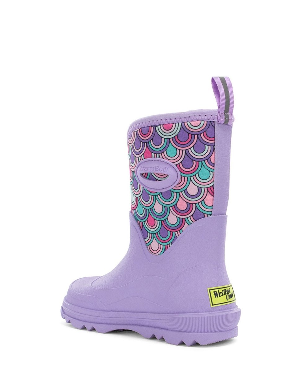 Kids Traverse Neoprene Cold Weather Boot - Lilac Snow Boots by Western Chief Kids' – Don't Panic Shoes
