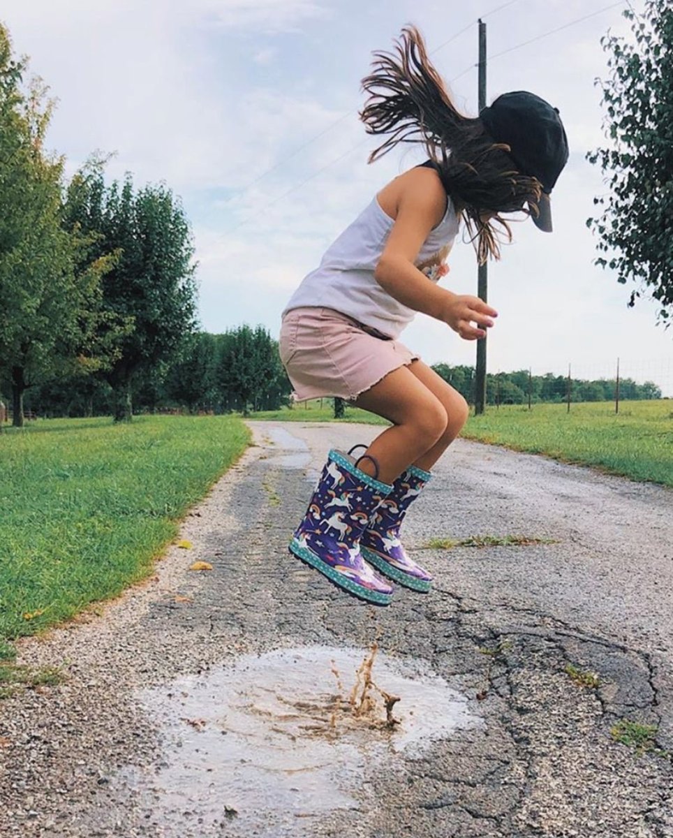 Kids Unicorn Dreams Rain Boot - Purple Rain Boots by Western Chief Kids' – Don't Panic Shoes