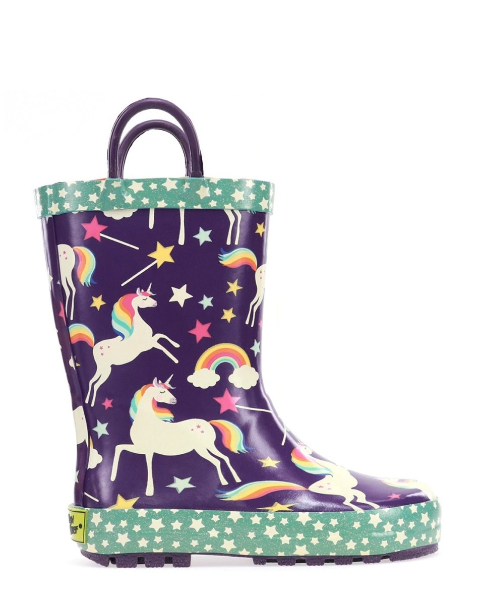 Kids Unicorn Dreams Rain Boot - Purple Rain Boots by Western Chief Kids' – Don't Panic Shoes