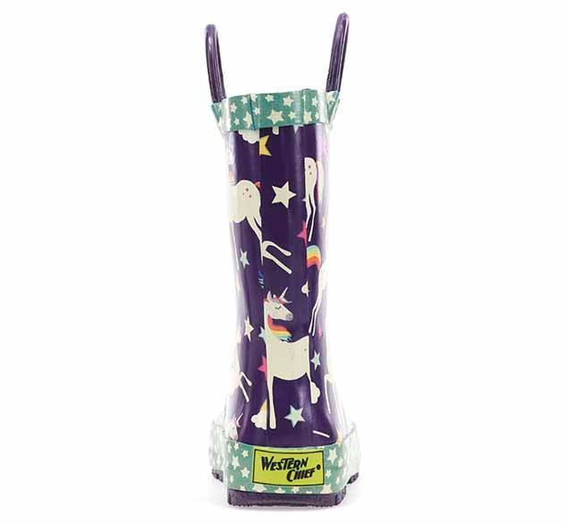 Kids Unicorn Dreams Rain Boot - Purple Rain Boots by Western Chief Kids' – Don't Panic Shoes