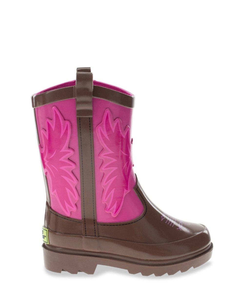 Kids Western Cowgirl Rain Boot - Pink Rain Boots by Western Chief Kids' – Don't Panic Shoes