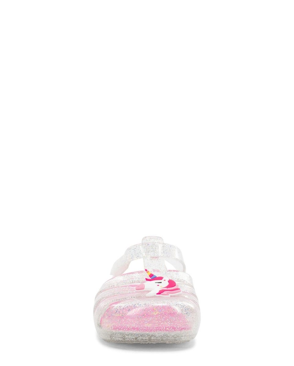 Kids Wonder Everglitter Unicorn Lighted Sandal - Silver Sandals by Western Chief Kids' – Don't Panic Shoes