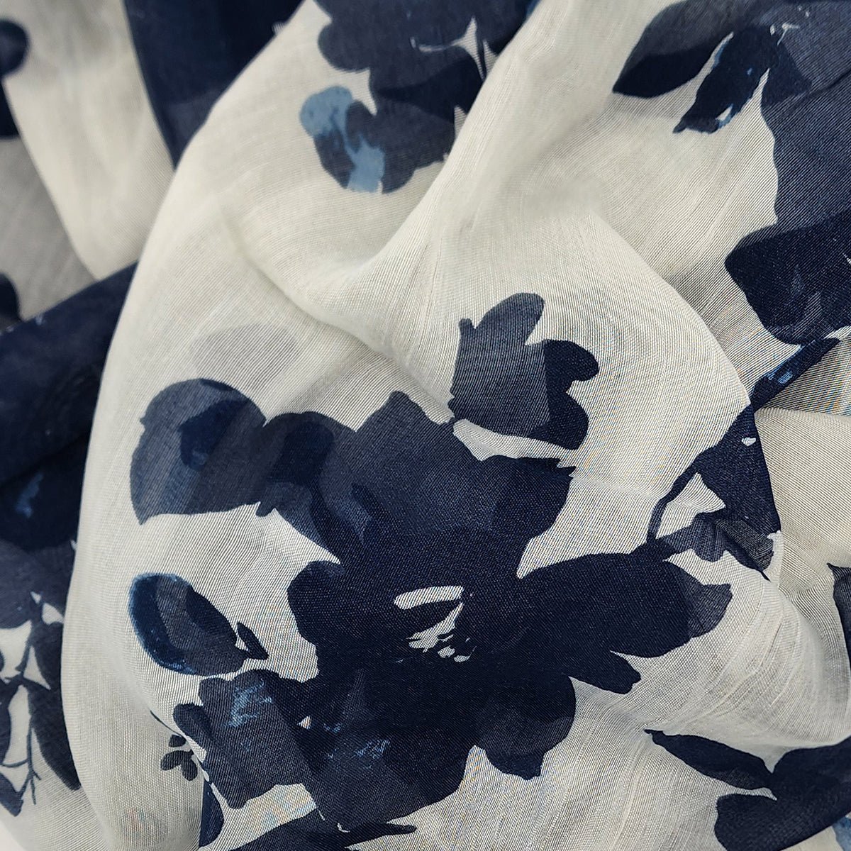 Klein Art Pattern Bamboo Fiber White 02 Florence Italy Bamboo Scarves by Mar Soreli – Don't Panic Shoes