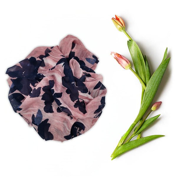 Klein Mauve 26 Bamboo Fiber Art Print Florence Crafted Bamboo Scarves by Mar Soreli – Don't Panic Shoes