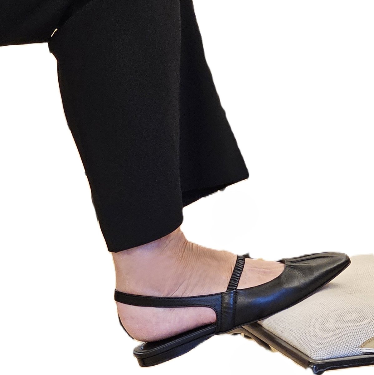 Koala Slingback Flat Women Calf Leather Blue Shoes Sling Back Flats by Mar Soreli – Don't Panic Shoes