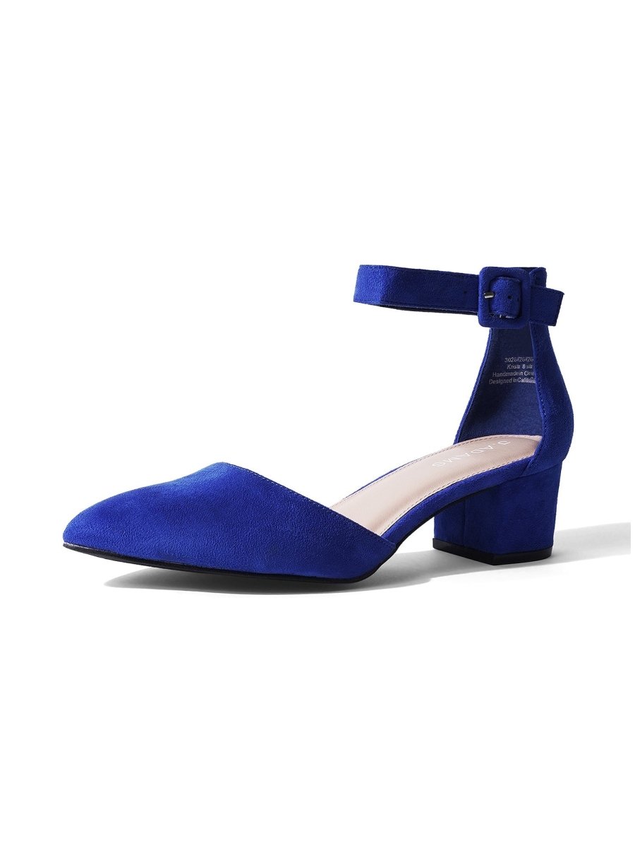 Krista | Blue Heels by J.Adams – Don't Panic Shoes