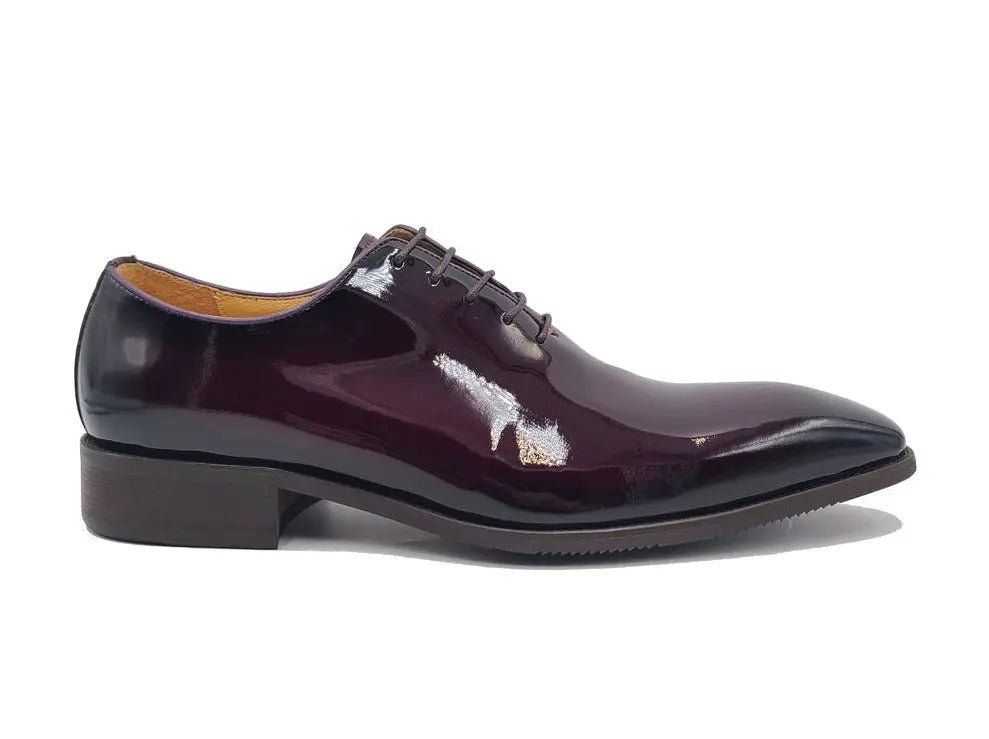 Ks Wholecut Burnished Oxford Patent Leather Ks503 - 101p Shoes by Carrucci Shoes – Don't Panic Shoes