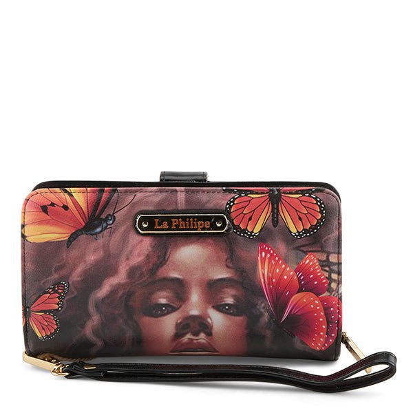 La Philipe Butterfly Fly Wallet 1 Women’S Yellow Leather Lp1004 12 Wallet by La Philipe – Don't Panic Shoes