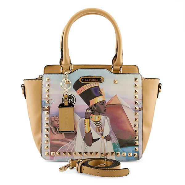 La Philipe Egyptian Paradise Handbag Satchel Leather Lp1003 1 Handbags by La Philipe – Don't Panic Shoes