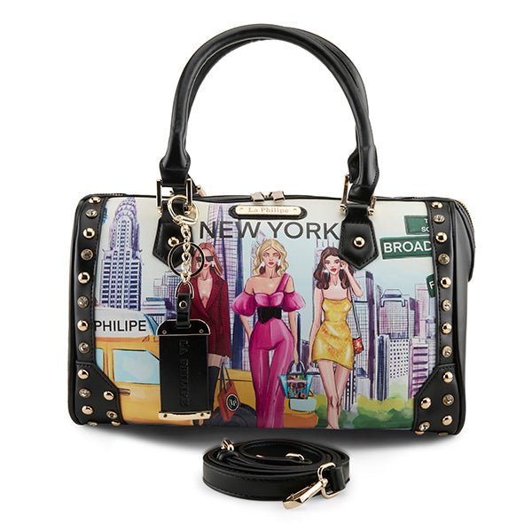 La Philipe Lp1020 10 New York City Handbag Classic Leather Handbags by La Philipe – Don't Panic Shoes