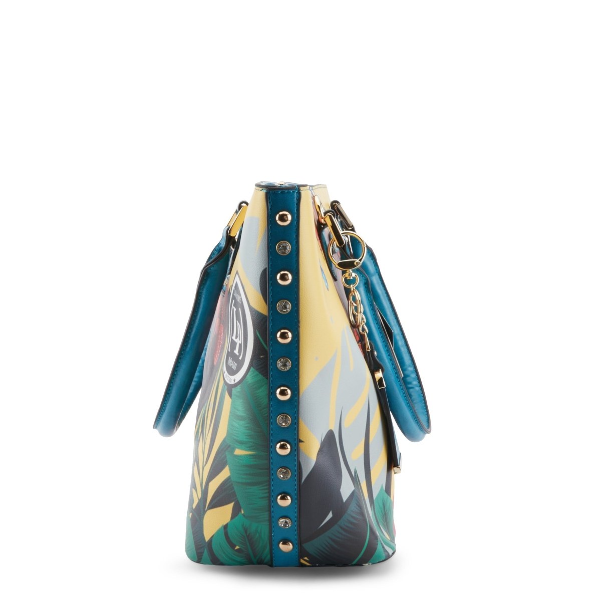 La Philipe Lp1021 12 Butterfly Fly Tote Yellow Leather Handbags by La Philipe – Don't Panic Shoes