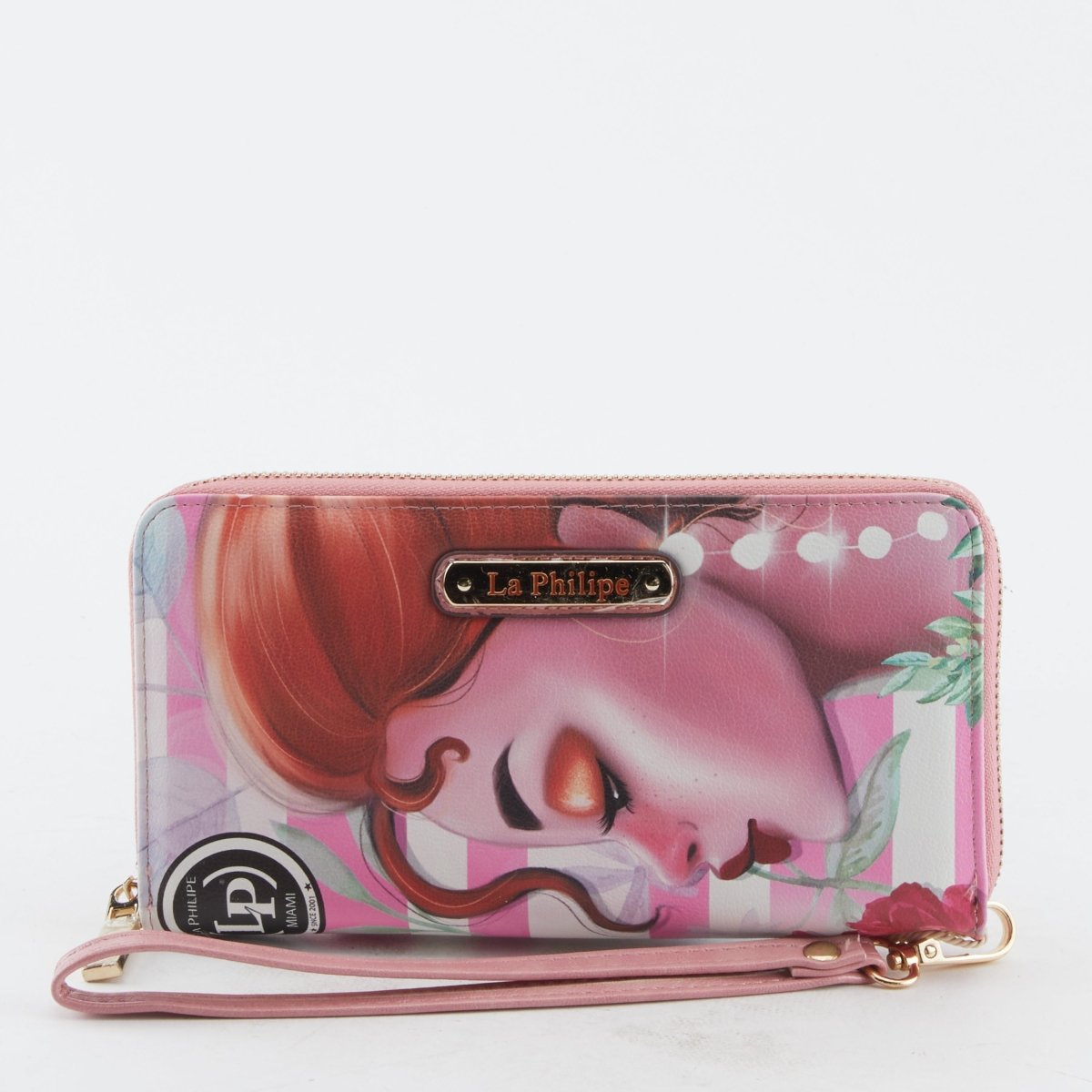 La Philipe Pink Beauty Wallet 2 Women’S Leather Lp1026 14 Wallet by La Philipe – Don't Panic Shoes