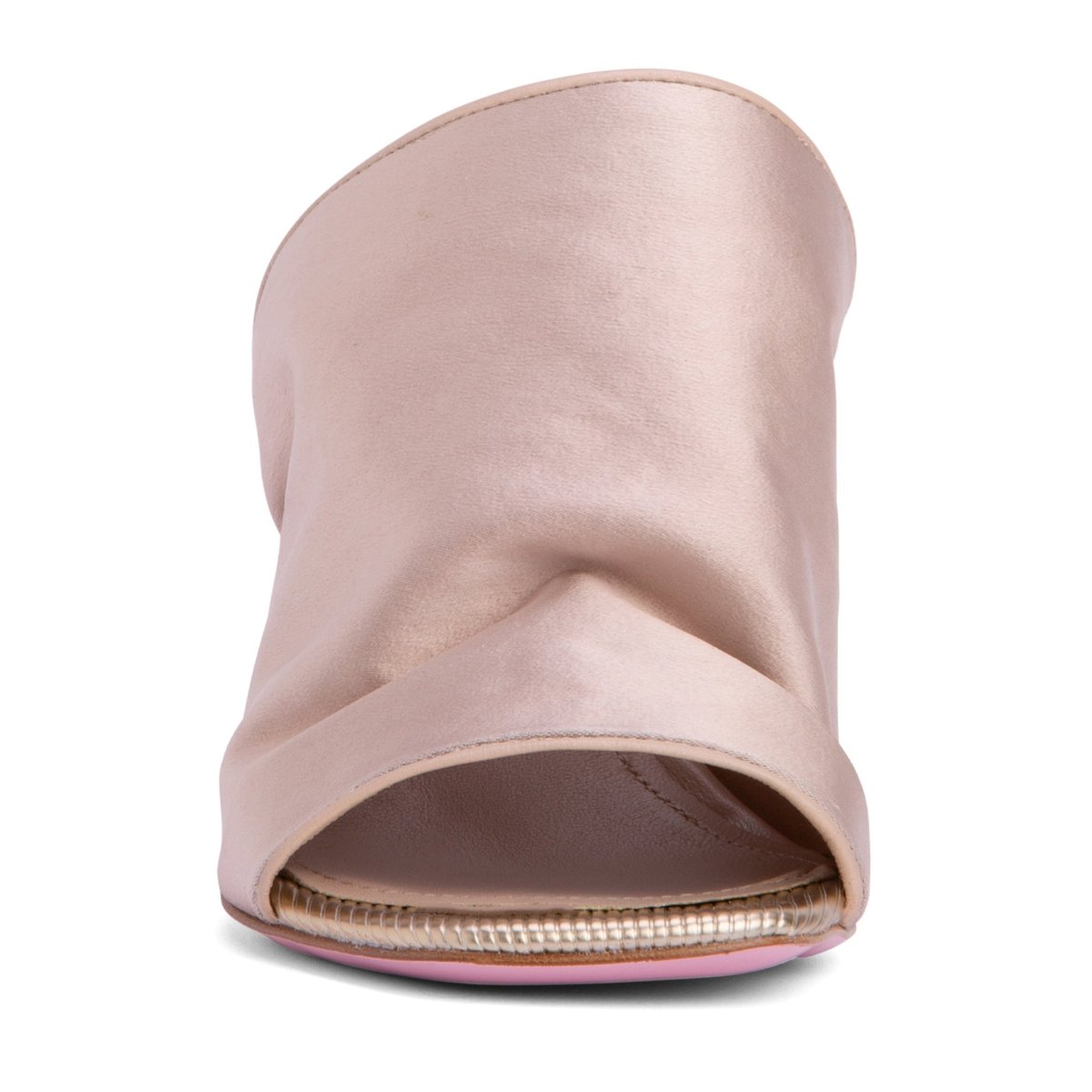 Lana Stretch Satin Heeled Sandal Leather Outsole Italy Sandals by Beautiisoles – Don't Panic Shoes