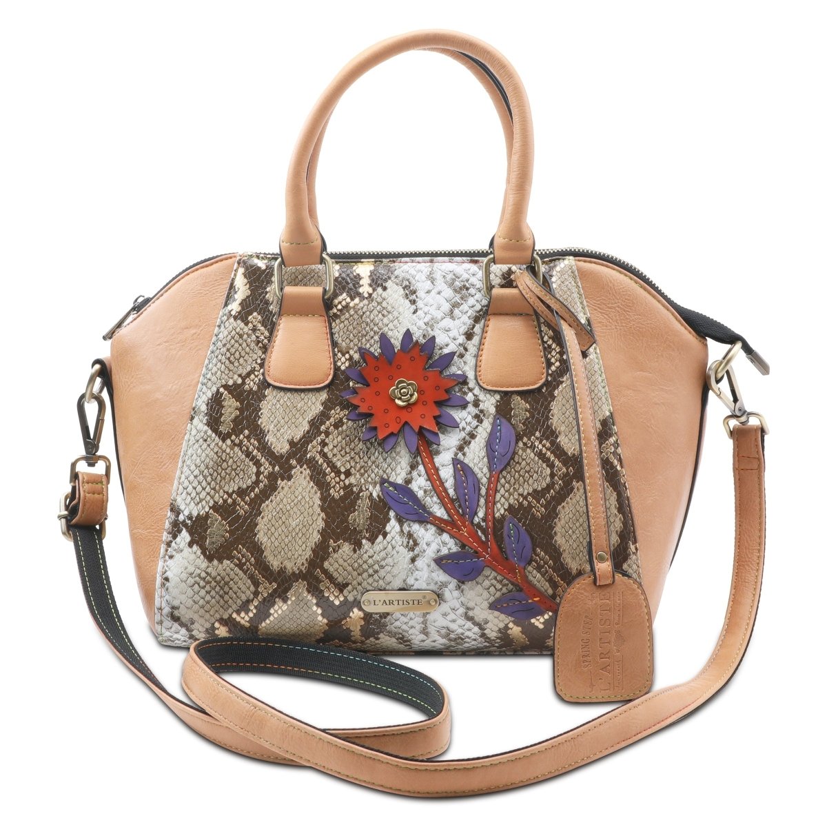 L'artiste Hb Kingpin Handbag Women's Metallic Leather Handbags by L`Artiste – Don't Panic Shoes