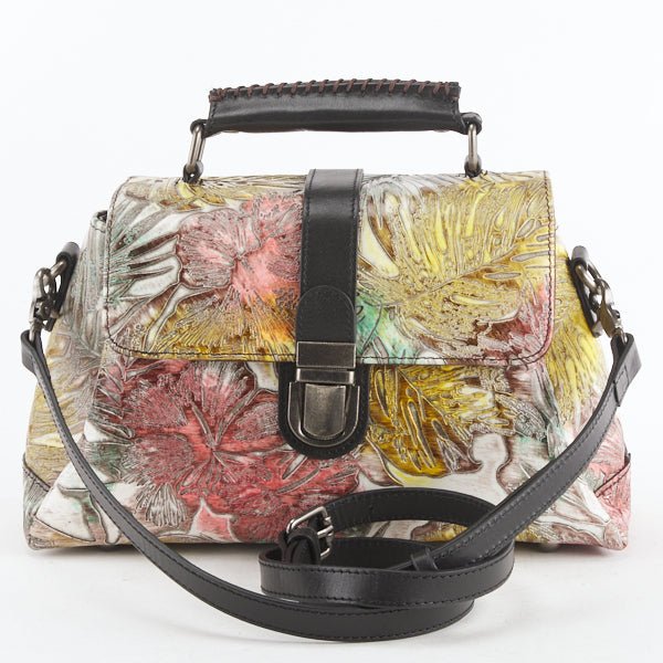 L`ArtiSte Hb Manaus Handbag Women’s Hand Painted Leather Handbags by L`Artiste – Don't Panic Shoes