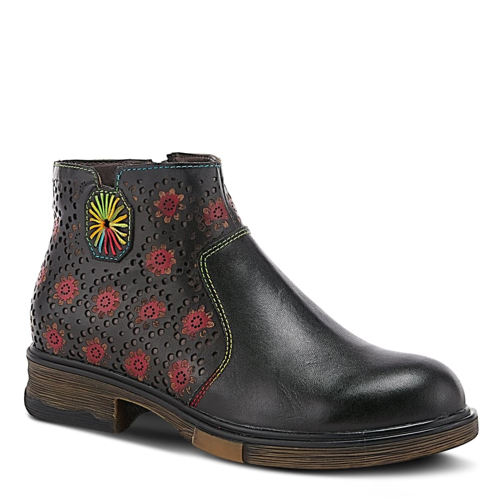 L’artiste Starisborn Leather Floral Boots