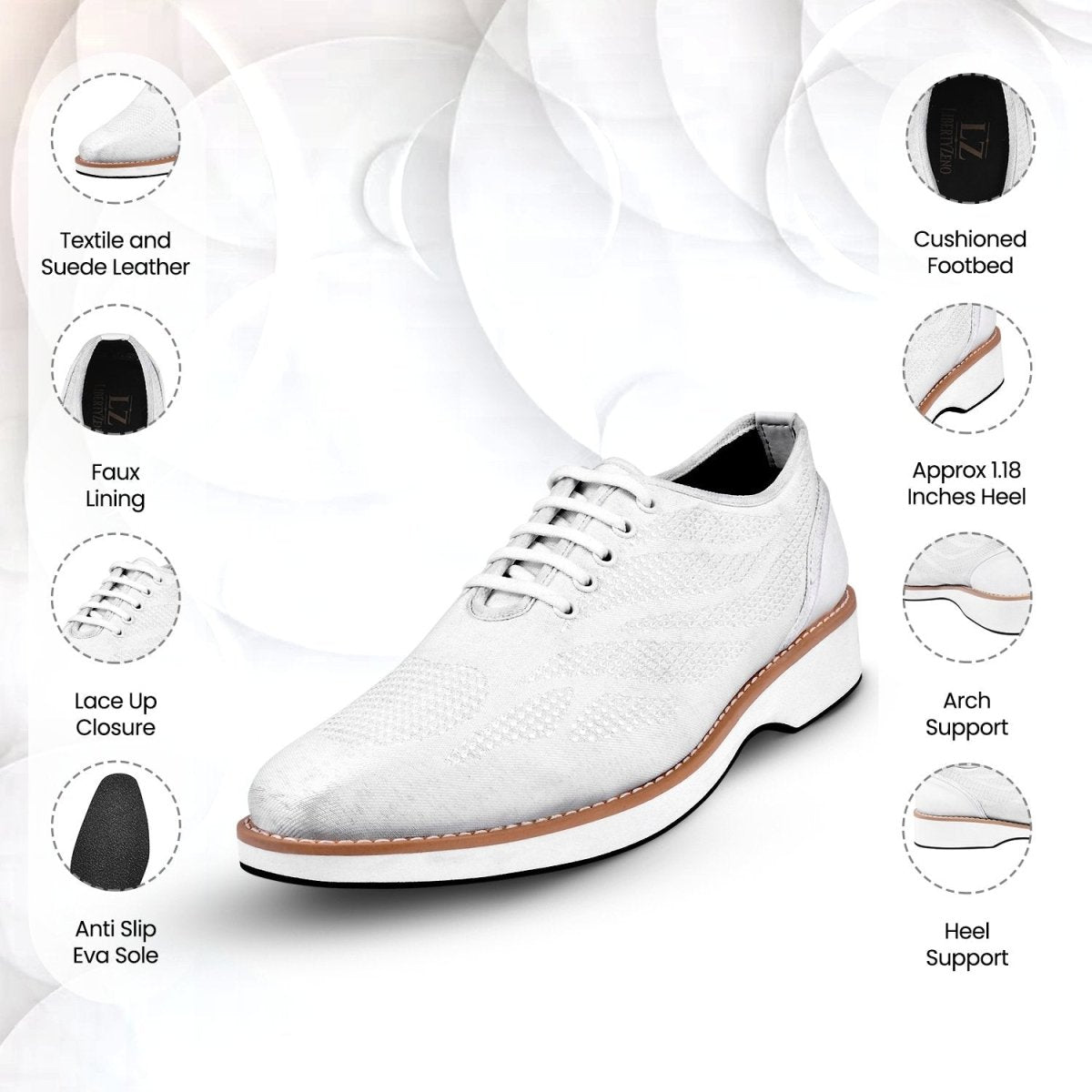 Lava Singh Mens Casual Textile Printed Lace Up Shoes Loafers by Libertyzeno – Don't Panic Shoes