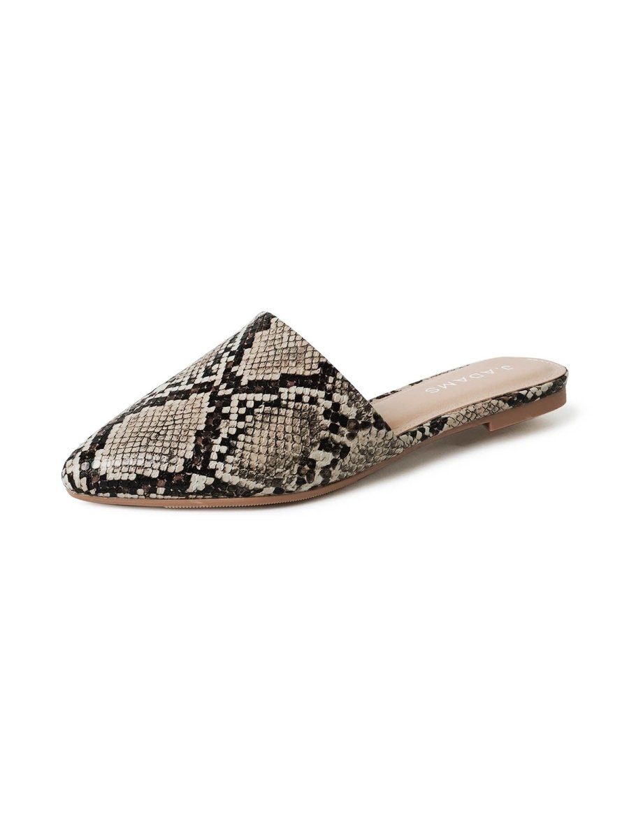 Lennox | Snake Flats by J.Adams – Don't Panic Shoes