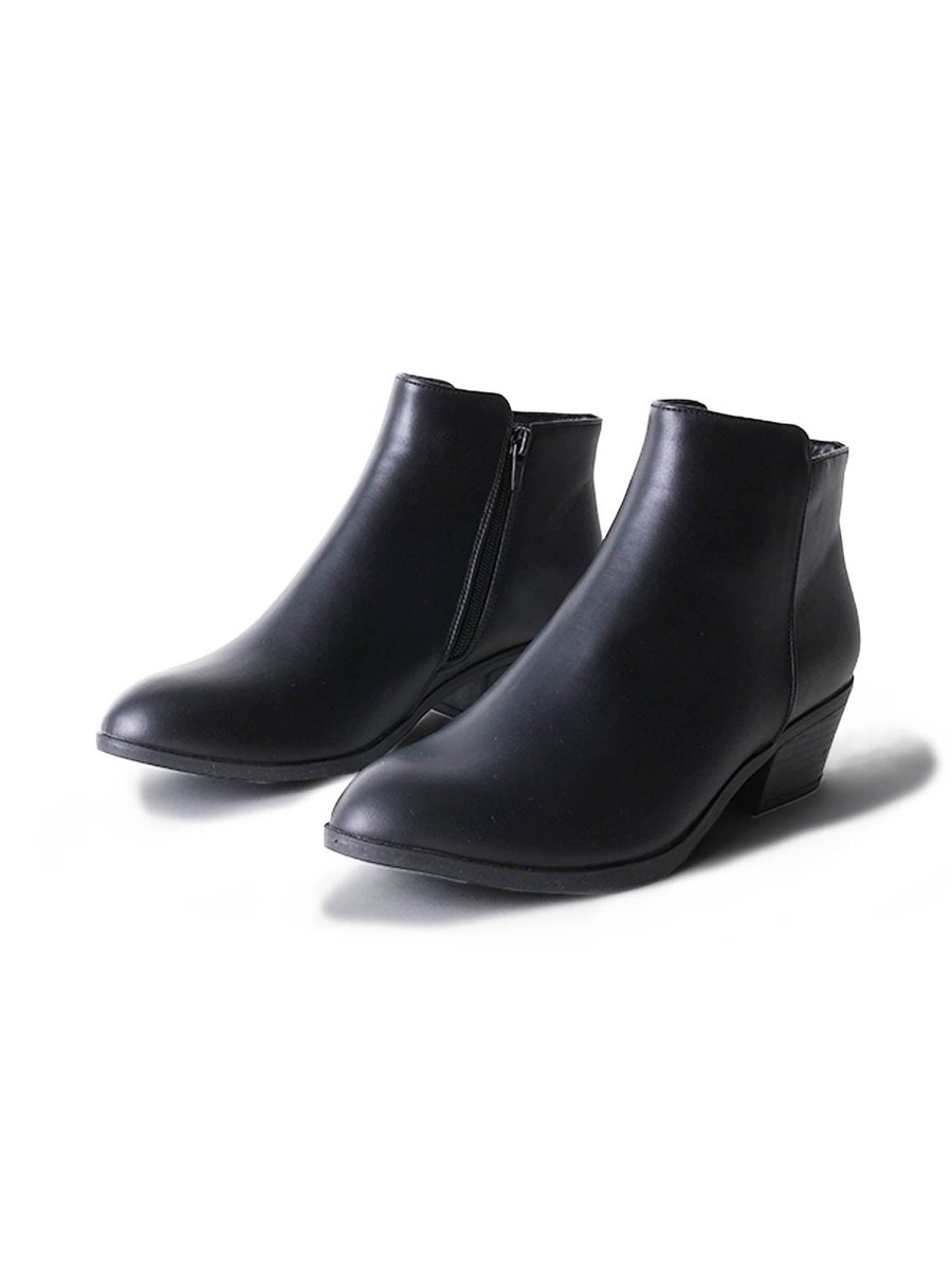 Lexy | Black Booties by J.Adams – Don't Panic Shoes