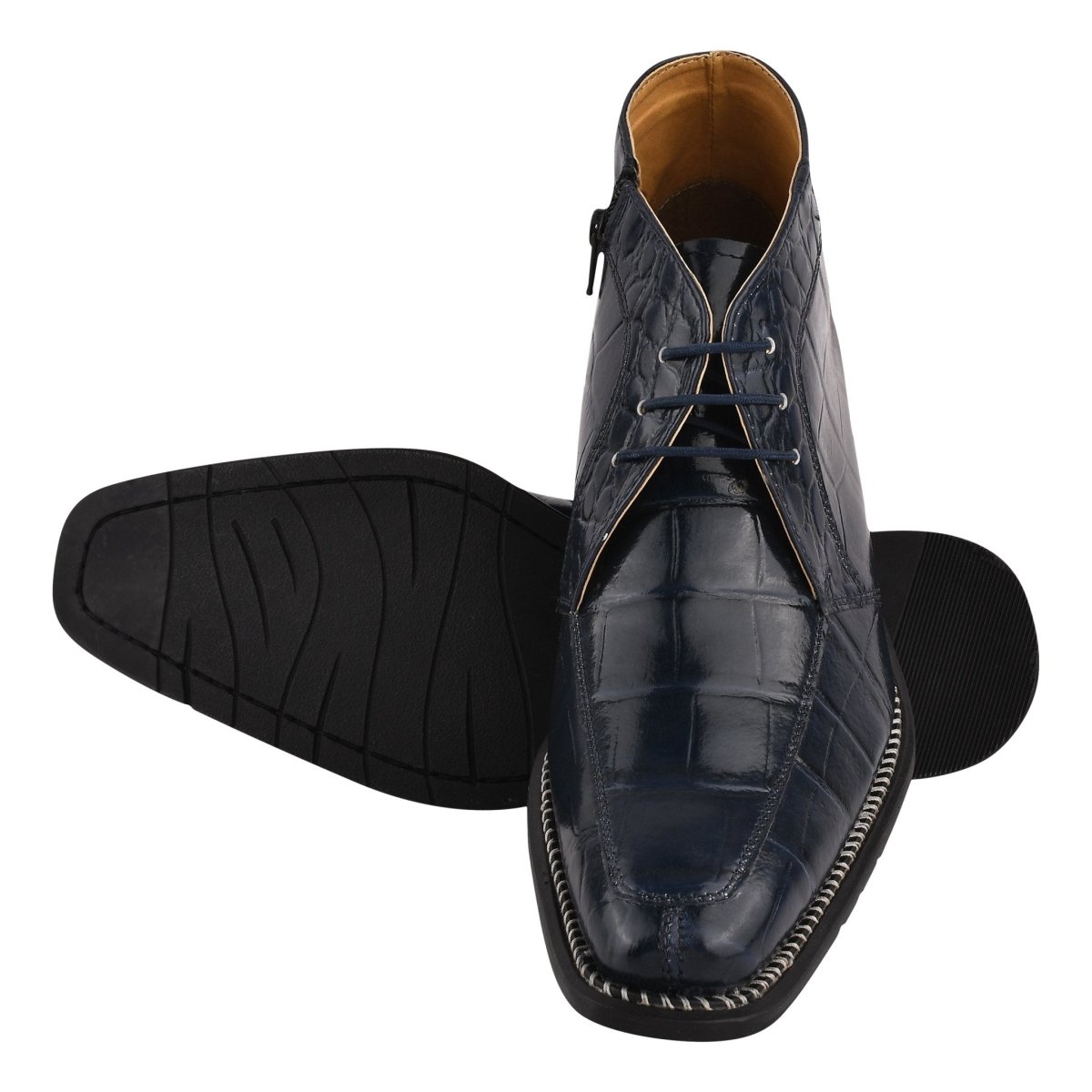 Liam Genuine Leather Lace - Up Style Boots For Men Boots by Libertyzeno – Don't Panic Shoes