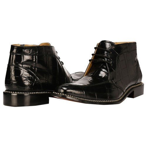 Liam Genuine Leather Lace - Up Style Boots For Men Boots by Libertyzeno – Don't Panic Shoes