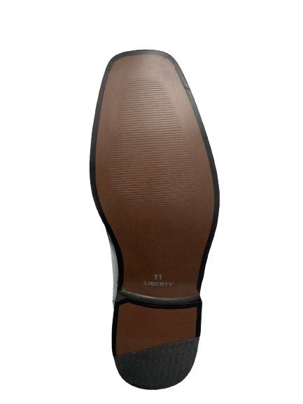 Libertyzeno Men's Leather Croco Print Oxford Two Toned Dress Shoes Shoes by Libertyzeno – Don't Panic Shoes