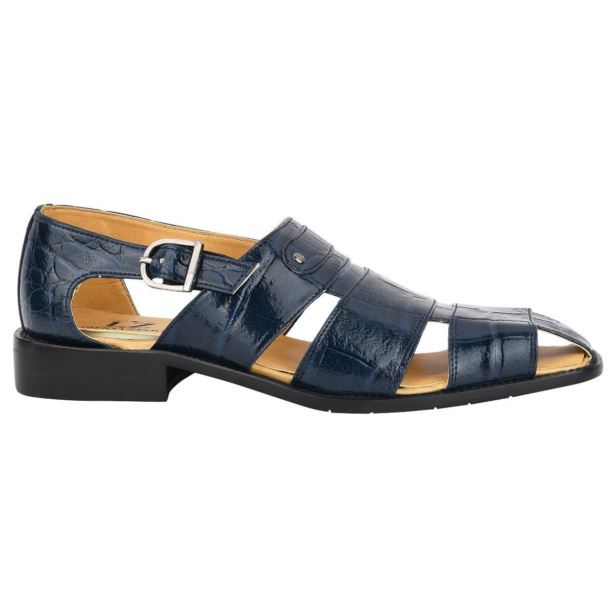 Libertyzeno Shoes Austin Mens Leather Fisherman Sandals Sandals by Libertyzeno – Don't Panic Shoes