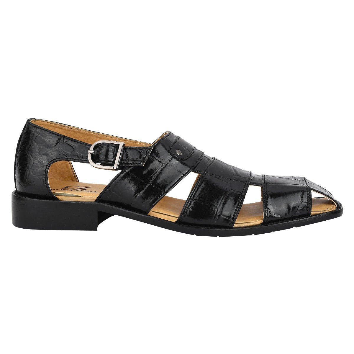 Libertyzeno Shoes Austin Mens Leather Fisherman Sandals Sandals by Libertyzeno – Don't Panic Shoes