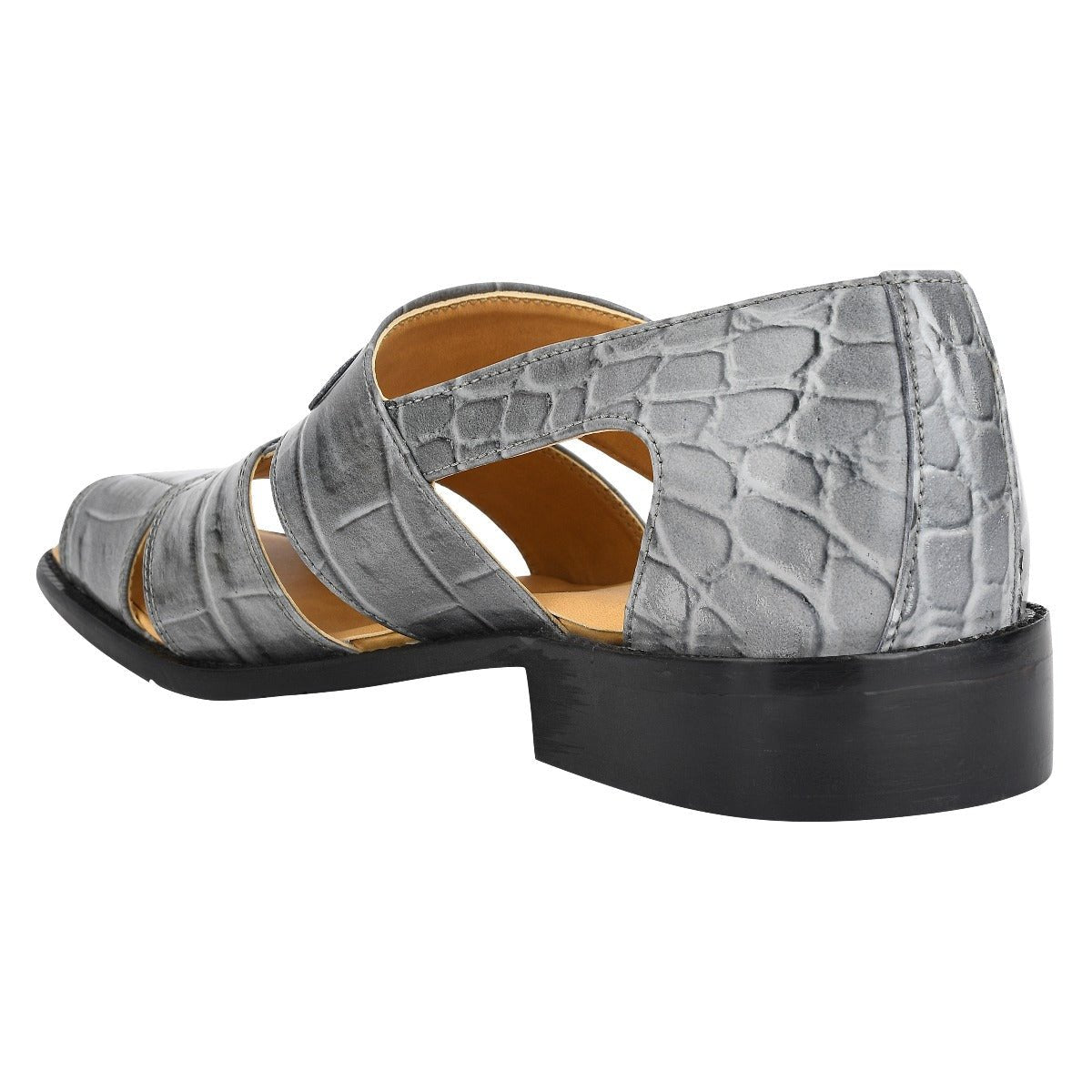 Libertyzeno Shoes Austin Mens Leather Fisherman Sandals Sandals by Libertyzeno – Don't Panic Shoes