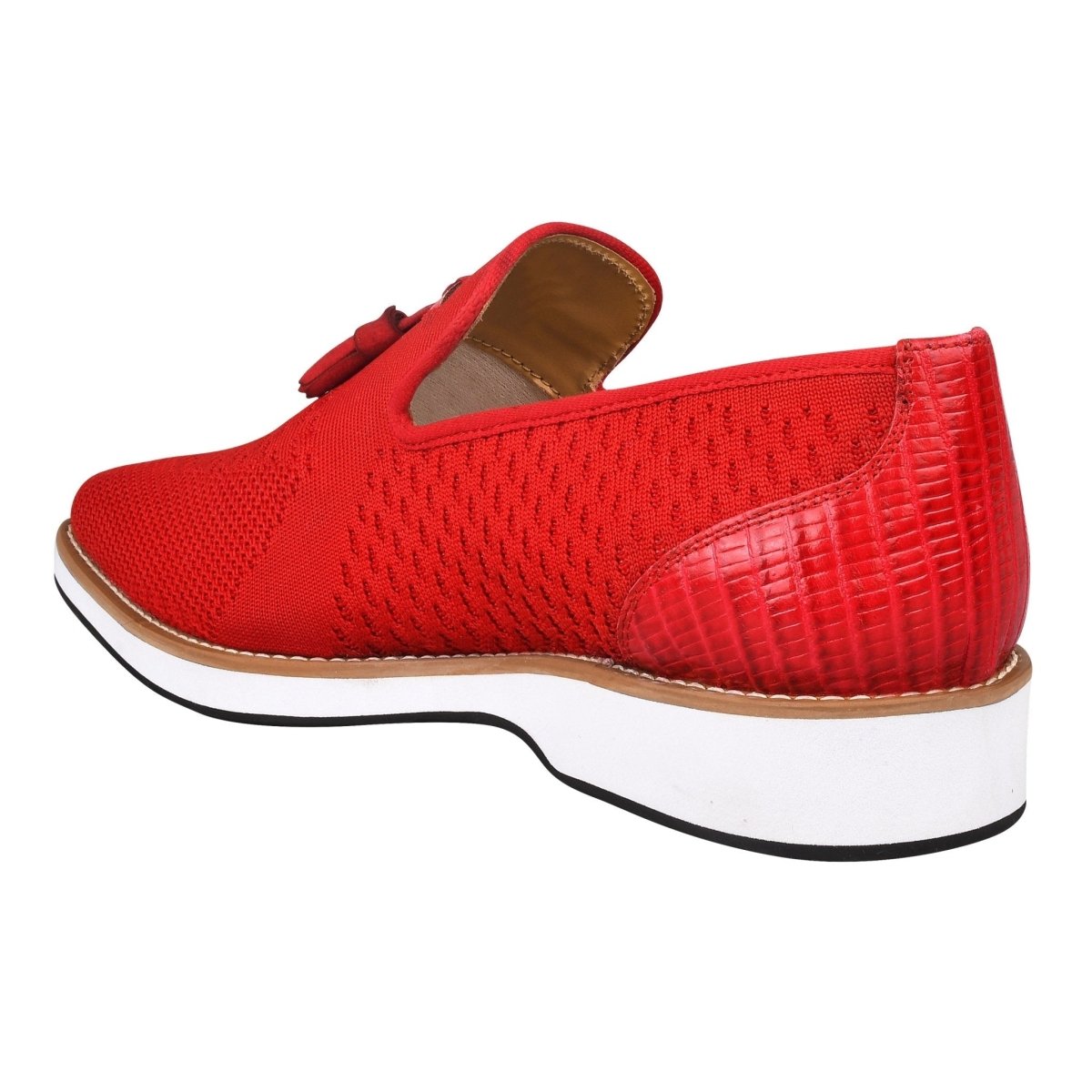 Libertyzeno Shoes Jean Leather Textile Casual Loafers Loafers by Libertyzeno – Don't Panic Shoes