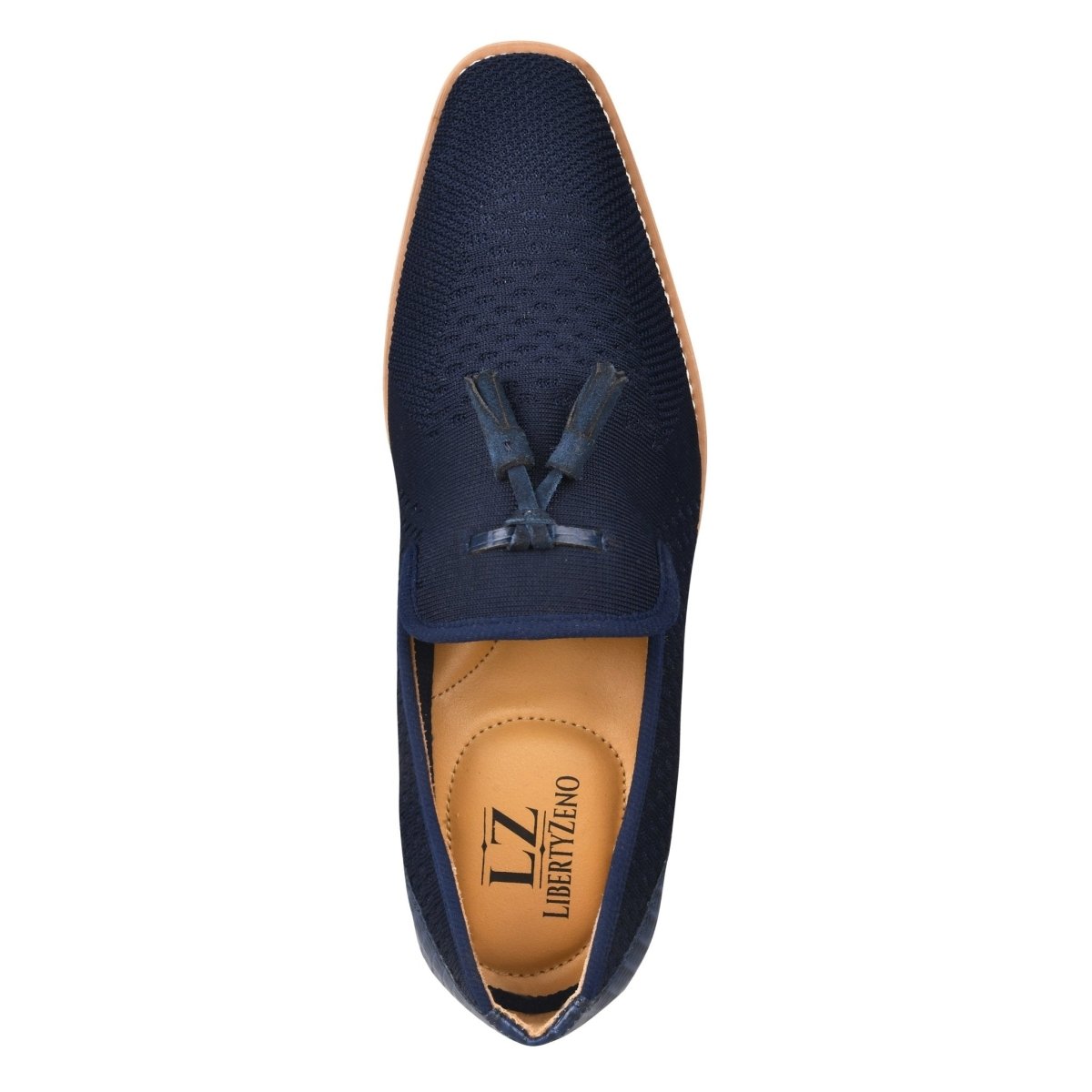 Libertyzeno Shoes Jean Leather Textile Casual Loafers Loafers by Libertyzeno – Don't Panic Shoes