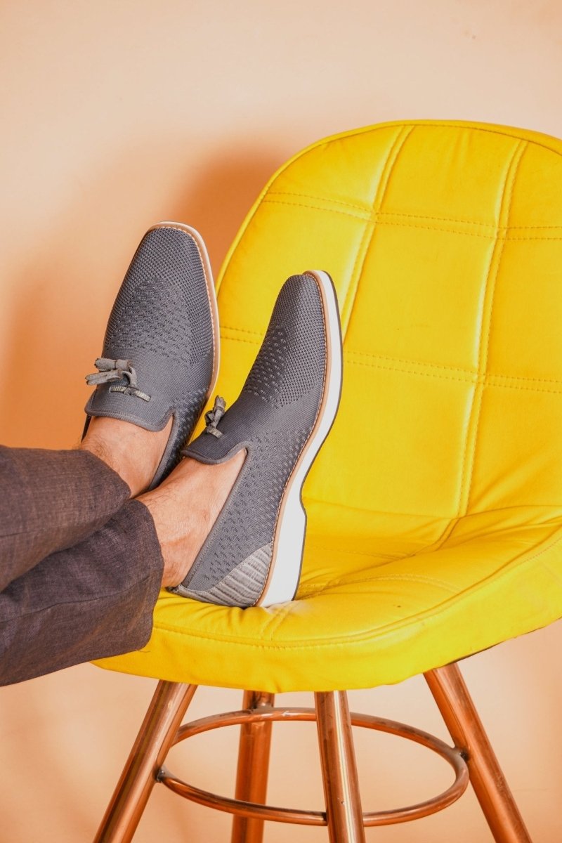 Libertyzeno Shoes Jean Leather Textile Casual Loafers Loafers by Libertyzeno – Don't Panic Shoes