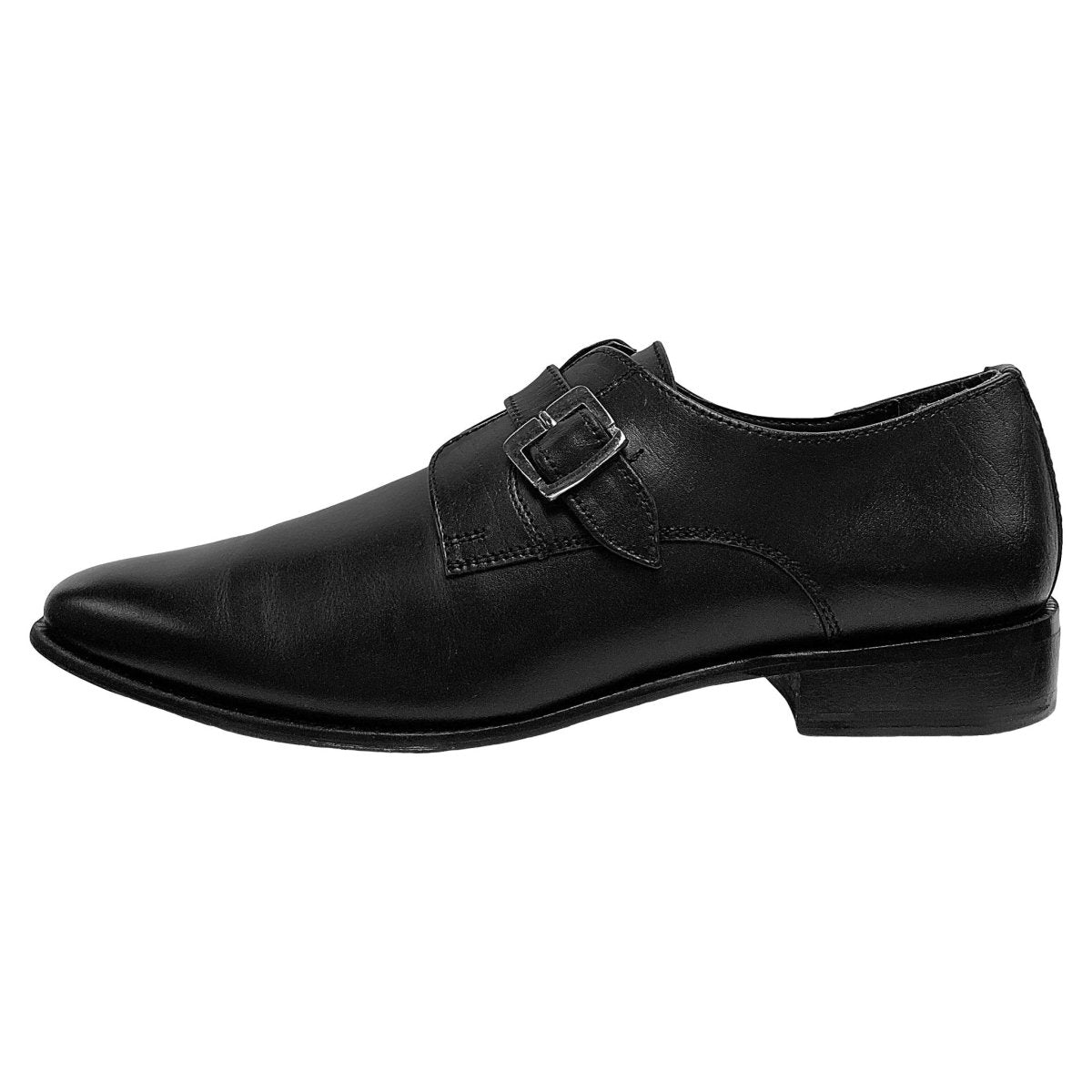 Libertyzeno Shoes Libertyzeno Men's Leather Buckle Monk Strap Dress Shoes Shoes by Libertyzeno – Don't Panic Shoes