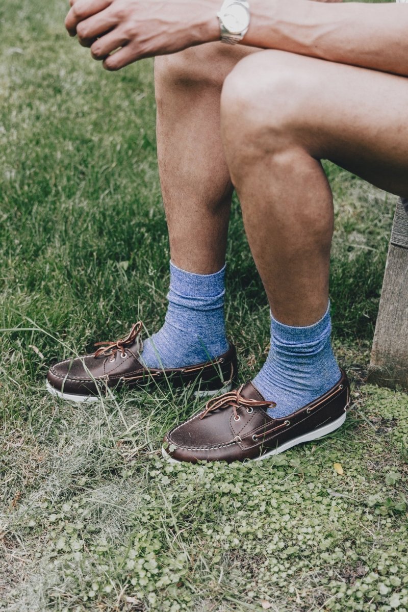 Linen Dress Sock Socks by American Trench – Don't Panic Shoes