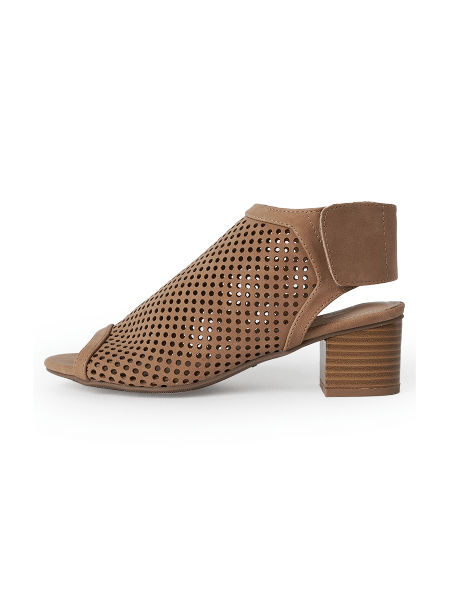 Maddie | Tan Booties by J.Adams – Don't Panic Shoes
