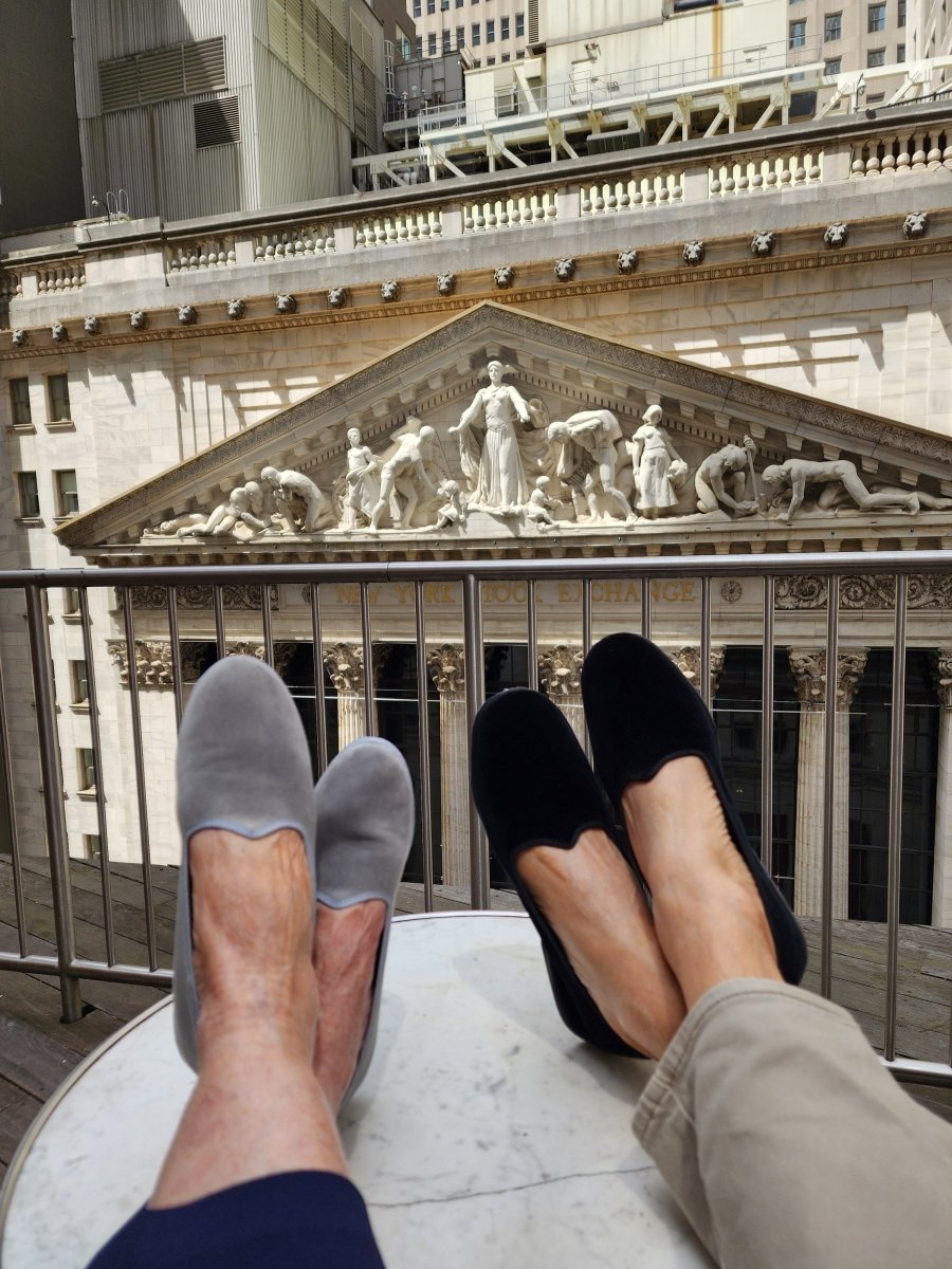 Mar Soreli Friulana Men’S Velvet Nero Classic Loafer Slip On by Mar Soreli – Don't Panic Shoes