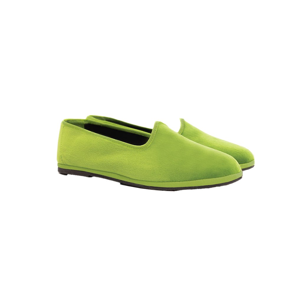 Mar Soreli Friulane Ballet Flat Women’S Acid Green Slip On by Mar Soreli – Don't Panic Shoes