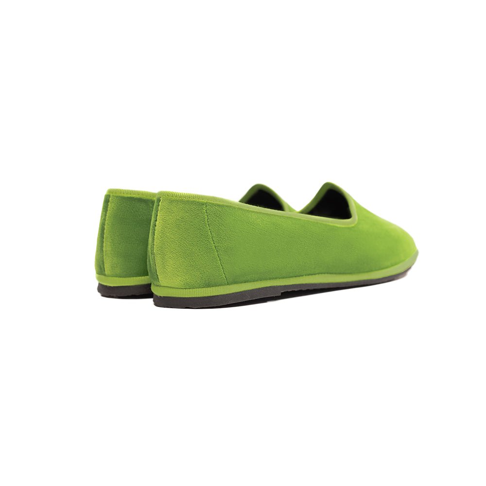 Mar Soreli Friulane Ballet Flat Women’S Acid Green Slip On by Mar Soreli – Don't Panic Shoes